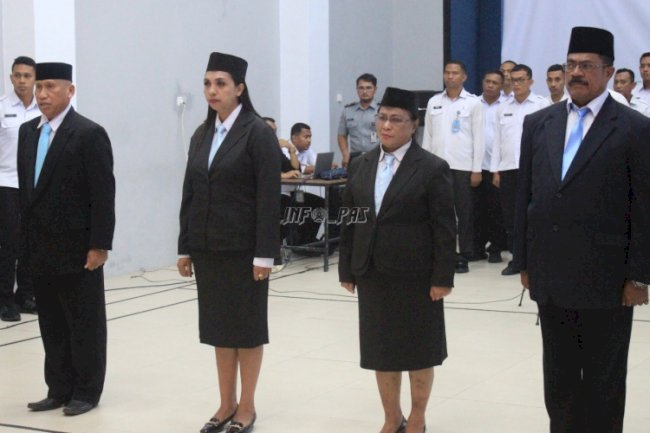 PK Bapas Ambon Resmi Dilantik dalam Jabatan PK Madya