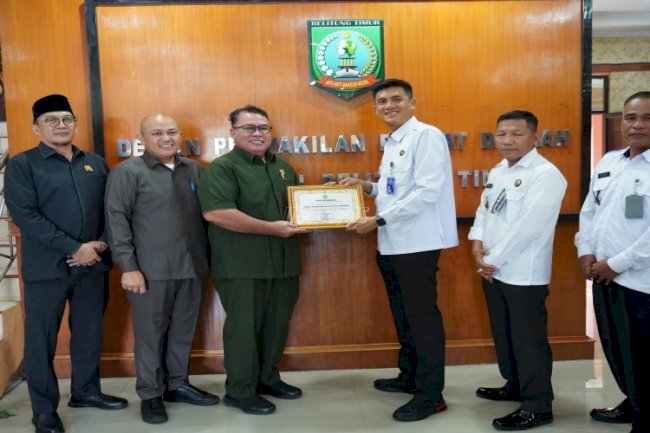 Inovasi 'Kampit' dan 'Si Lada' Lapas Tanjungpandan Raih Penghargaan dari DPRD Kab. Belitung Timur