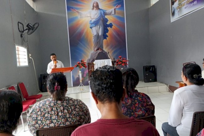 Sinergi Rohani, Lapas Saparua dan Aglow Chapter Saparua Gelar Ibadah Bersama