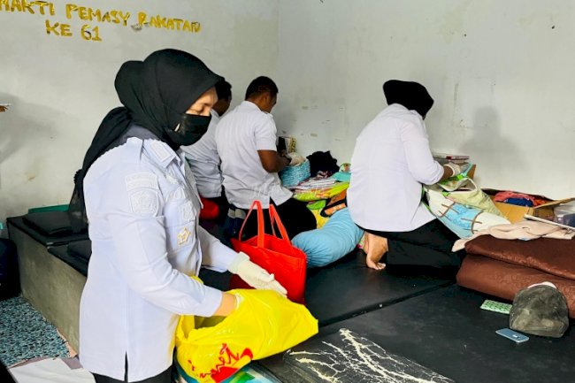 Lapas Perempuan Ambon Komitmen Jaga Kamtib dengan Penggeledahan Sesuai SOP