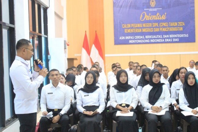 Kepada CASN, Kalapas Wahai Tekankan Pentingnya Sistem Keamanan Elektronik di UPT Pemasyarakatan