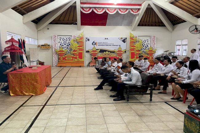 Lapas Tabanan Bangun Pelayanan Berkelas lewat Sosialisasi Budaya Pelayanan Prima