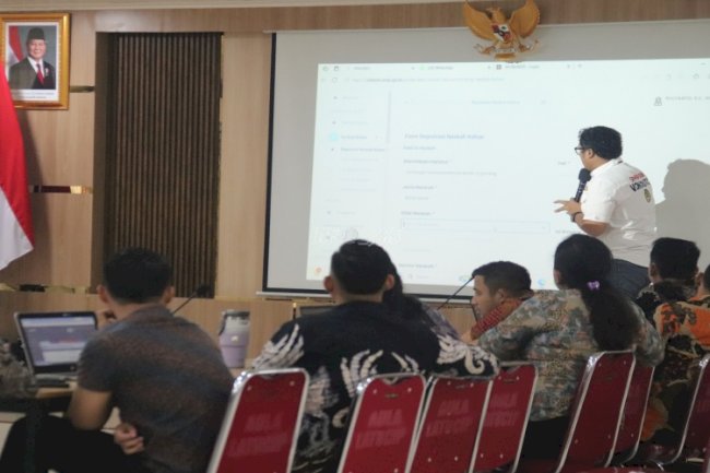 Lapas Cipinang Perkuat SPBE, Mantapkan Tata Kelola Arsip Digital lewat Sosialisasi Aplikasi Srikandi