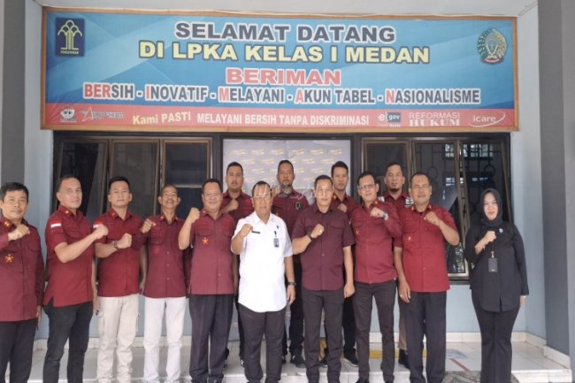 LPKA Medan Sambut Kunjungan dan Arahan Strategis Irwil I Itjen Kemenimipas