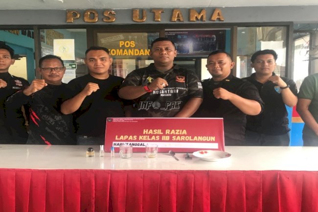 Cegah Gangguan Kamtib, Lapas Sarolangun Geledah Blok Hunian