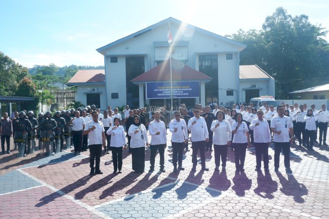 CASN Pemasyarakatan Maluku Siap Bertugas, Kakanwil: Ini Awal Perjalanan Panjang