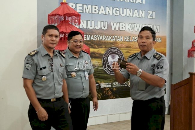 Lapas Tabanan Sambut 11 CASN dan Lepas 1 Purnabakti