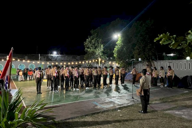 Kanwil Ditjenpas NTT Hadiri Pengukuhan Pramuka Anak Binaan LPKA Kupang