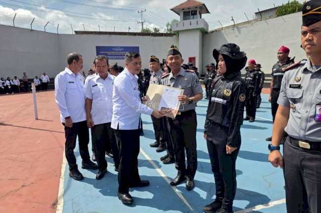 Kalapas Muara Bungo Hadiri Penutupan Latsar Pengamanan CPNS Pemasyarakatan 2024