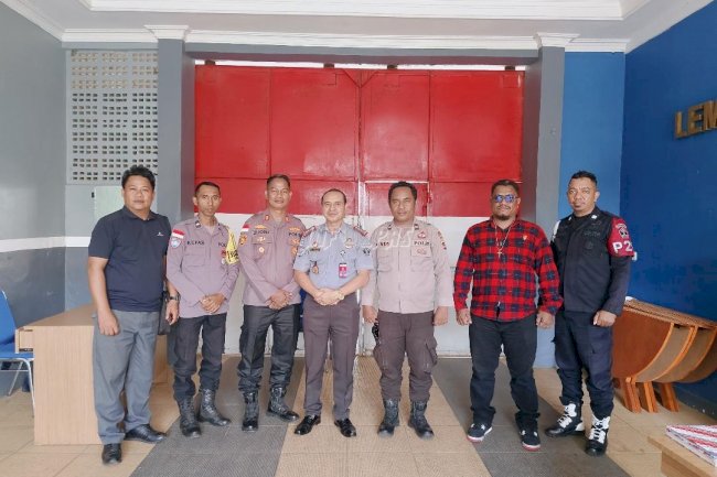 Sinergi Jaga Stabilitas, Lapas Kupang Gandeng Polsek Kota Lama Perkuat Pengamanan
