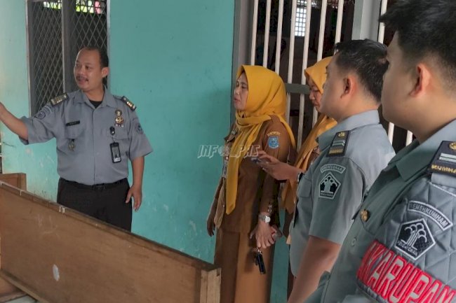 Dukung Literasi Warga Binaan, Taman Baca Lapas Bangko Terima Kunjungan Dinas Kearsipan dan Perpustakaan