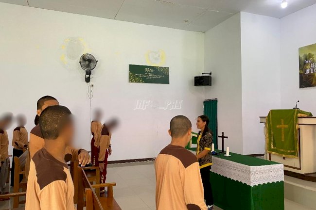 Kolaborasi LPKA Ambon dan Kemenag Berikan Penguatan Rohani bagi Anak Binaan
