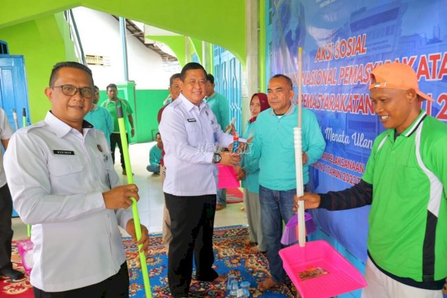 Kanwil Ditjenpas Kalsel Dukung Gerakan Nasional Klien Bapas Peduli 2025