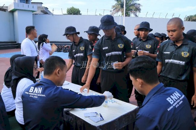 Tes Urine CPNS Ditjenpas Jambi, Komitmen Wujudkan Lingkungan Kerja Bebas Narkoba