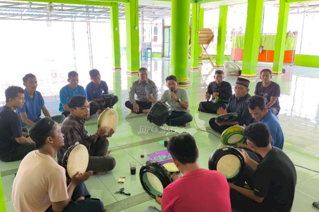Lapas Sarolangun Perkuat Pembinaan Spiritual Warga Binaan Lewat Latihan Hadroh