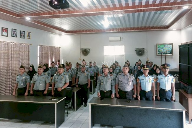 Taruna Poltekpin Belajar Langsung Proses Sidang TPP di Bapas Jambi