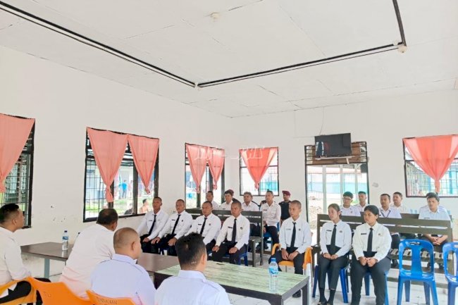 Kalapas Labuhan Bilik Dorong CPNS Jadi Agen Perubahan Lewat dan Kontribusi Nyata