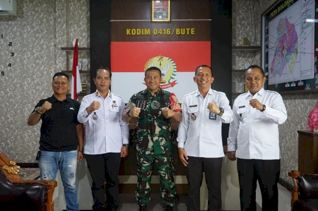 Perkuat Sinergi, Kalapas Bungo Jalin Silaturahmi dengan Dandim 0416/BUTE