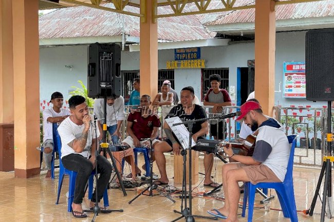 Berkarya Lewat Nada, Warga Binaan Rutan Ambon Temukan Harapan