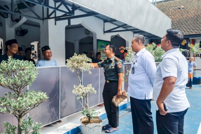 Rutan Kebumen Perkuat Sinergi Kamtib dengan Kodim 0709 Kebumen 