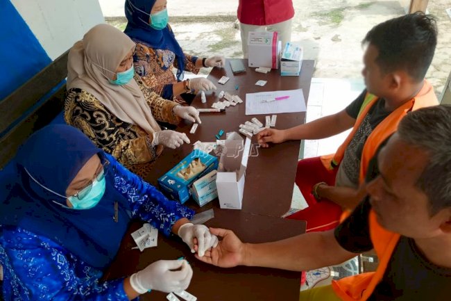 Deteksi Dini, 40 Warga Binaan Lapas Labuhan Bilik Jalani Tes HIV dan Sifilis