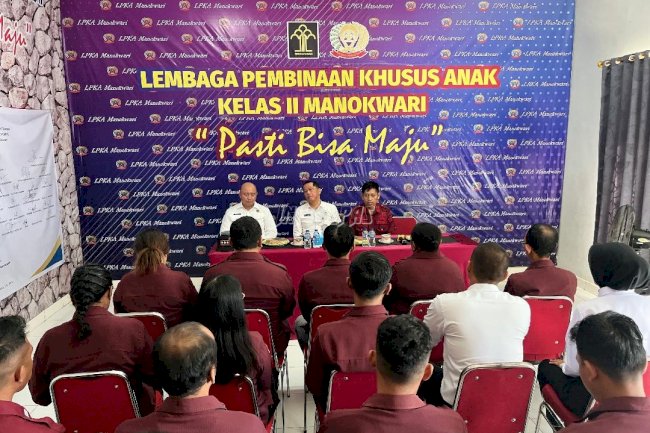 Kakanwil Papua Barat Dorong LPKA Manokwari Jadi Teladan Pembinaan Anak Berbasis Restoratif