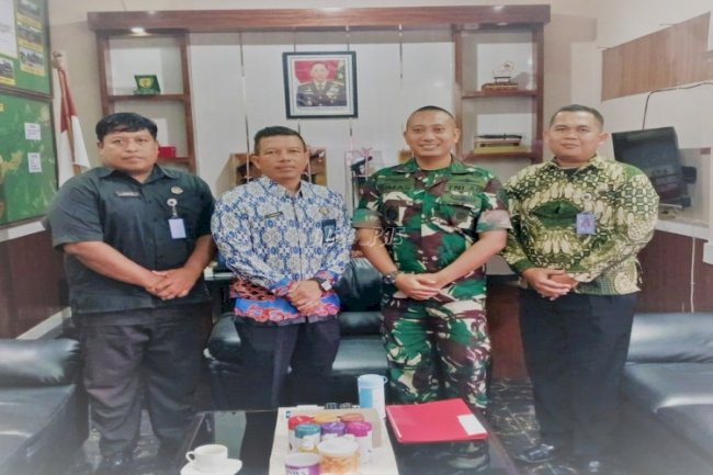Anjangsana ke Kodim 1010 Rantau, Bapas Amuntai Sinergi Pembimbingan Klien Songsong Pemberlakuan KUHP Baru