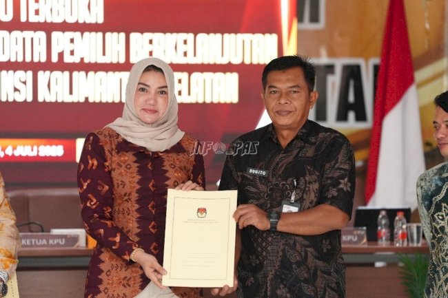 Dukung Validitas Data Pemilih, Kanwil Ditjenpas Kalsel Hadiri Pleno Pemutakhiran Data