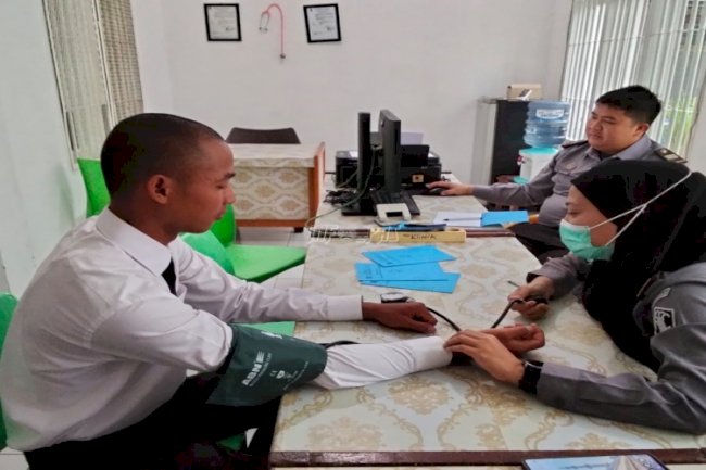 CASN Lapas Narkotika Muara Sabak Jalani Pemeriksaan Kesehatan dan Pengenalan Klinik Pratama