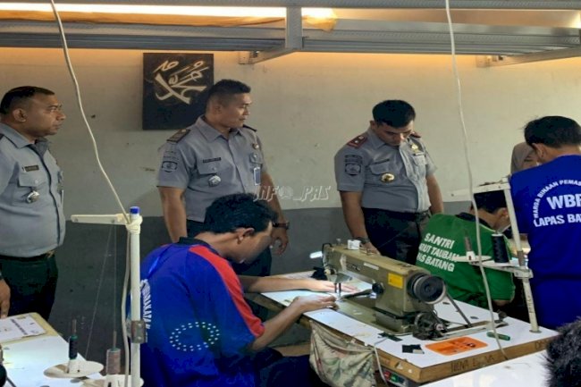 Bersama DMA Collection Pekalongan, Lapas Batang Bekali Warga Binaan dengan Pelatihan Menjahit 