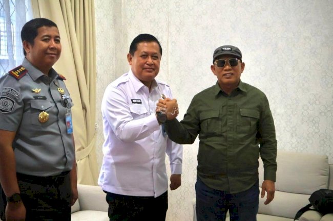 Atasi Overcrowded, Kakanwil Ditjenpas Kalsel-Bupati Kotabaru Bahas Relokasi Lapas