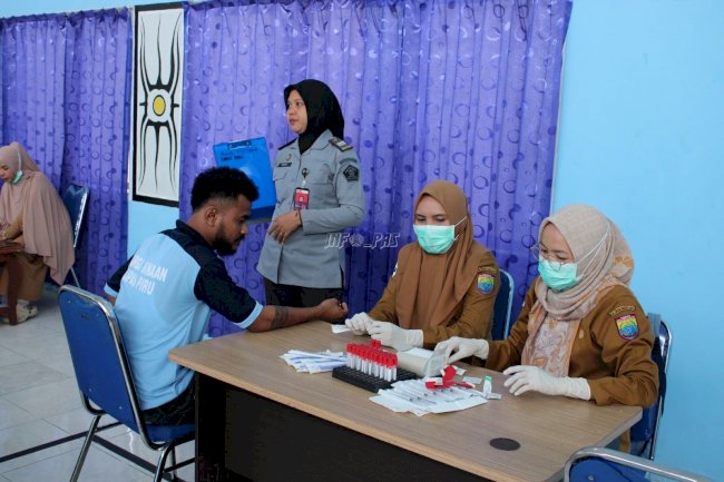 Lapas Piru Gandeng Puskesmas, Skrining HIV hingga Kesehatan Jiwa Warga Binaan