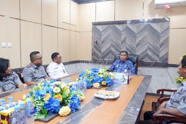 LPKA Ambon Audiensi Bersama Wali Kota, Bahas Sinergi Pendidikan dan Ketahanan Pangan