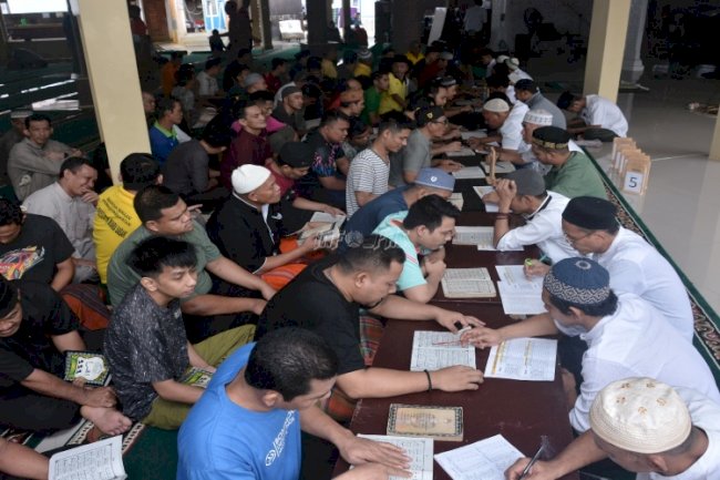 Lapas Narkotika Muara Sabak Bina Rohani Warga Binaan dengan Program Belajar Mengaji