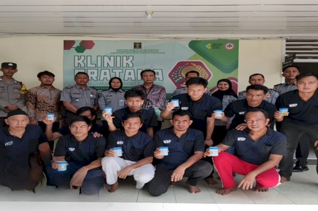 Komitmen Bebas Narkoba, Lapas Pangkalpinang Gandeng BNN dan Polri Lakukan Tes Urine