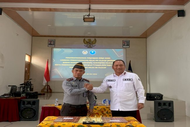 Lapas dan BNNK Cilacap Sepakati Kerja Sama Pencegahan, Penanggulangan, dan Pemberantasan Narkoba