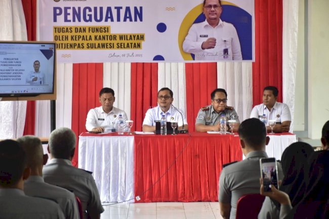Kakanwil Sulsel Tekankan Layanan Pemasyarakatan Bebas Pungli