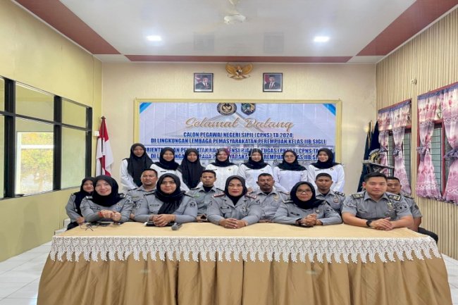 Kepada CASN, Lapas Perempuan Sigli Tanamkan Integritas dan Profesionalisme