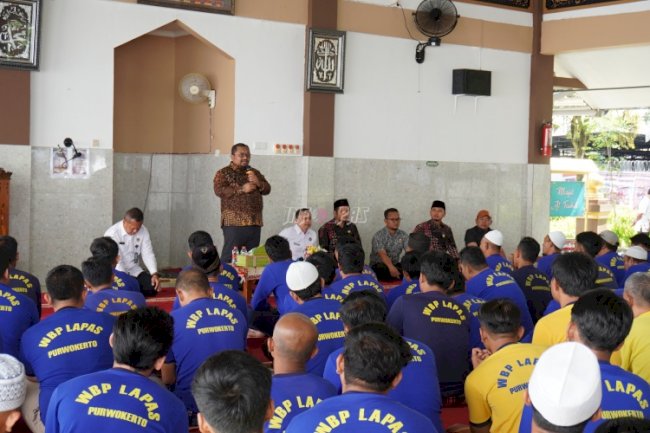 Kakanwil Ditjenpas Jateng Sambangi Lapas Purwokerto dan Rutan Banyumas