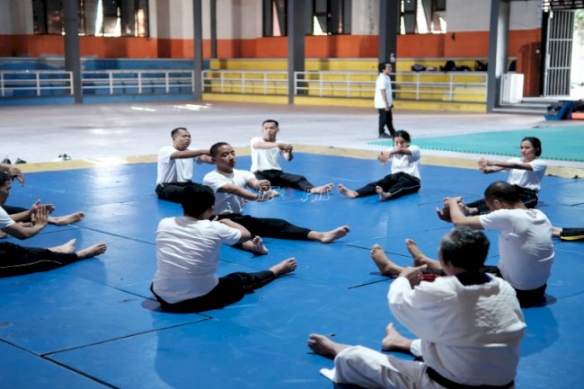 Lapas Tabanan Bekali CASN dengan Pertahanan Diri lewat Judo