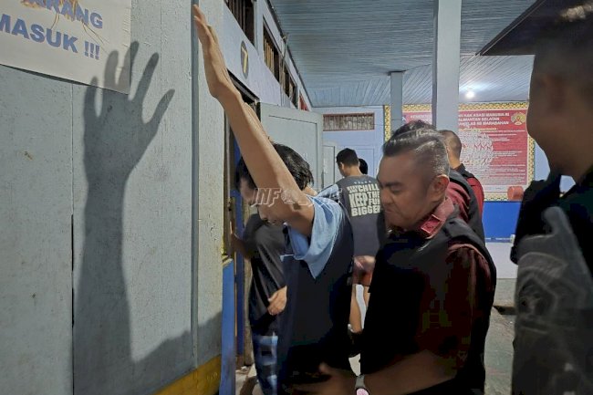 Intensifkan Razia, Kanwil Ditjenpas Kalsel Wujudkan Pemasyarakatan Bersih