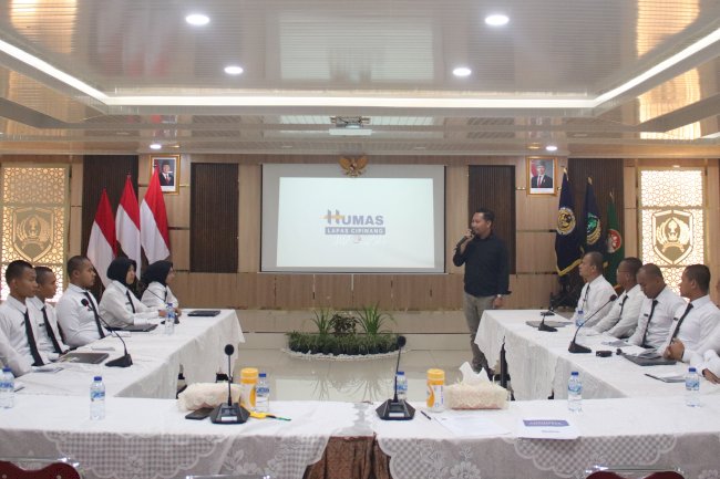 Lapas Cipinang Gelar Pelatihan Kehumasan bagi CASN, Kuatkan Peran sebagai Agen Informasi