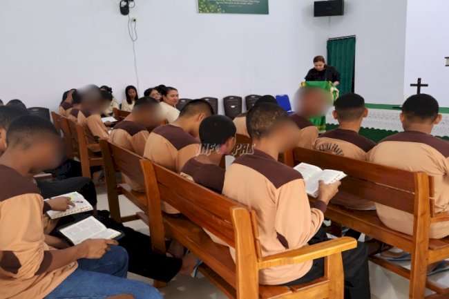 LPKA Ambon dan Pemuda GBI Sekinah Glory Dukung Pembinaan Rohani Anak Binaan