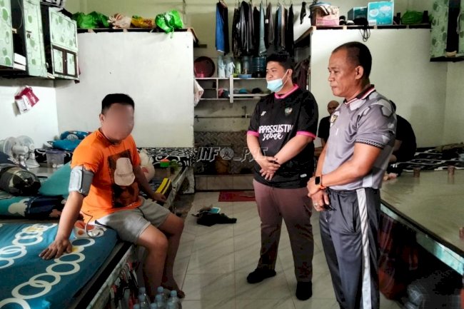 Proaktif, Klinik Lapas Narkotika Muara Sabak Sambangi Blok Hunian Warga Binaan