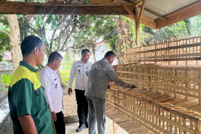 Bangun Kandang, Lapas Muara Tebo Siap Ternakkan Ayam Petelur