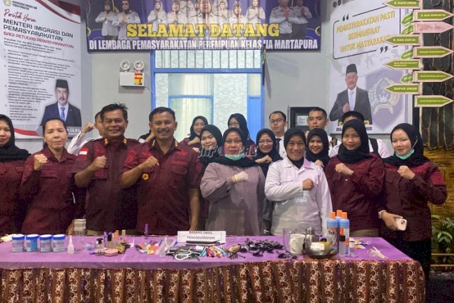 Kanwil Ditjenpas Kalsel Gelar Razia dan Tes Urine di Lapas Perempuan dan LPKA Martapura