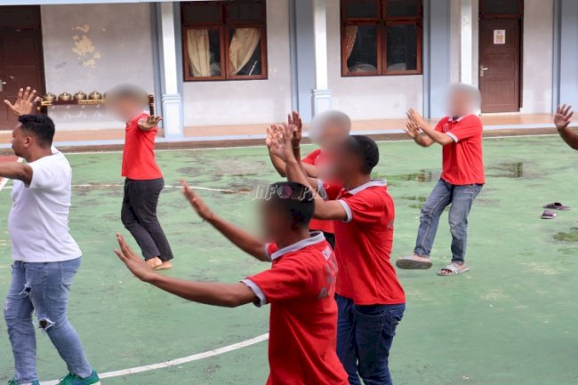 Kembangkan Minat dan Bakat, LPKA Ambon Fasilitasi Pelatihan Tari Modern untuk Anak Binaan