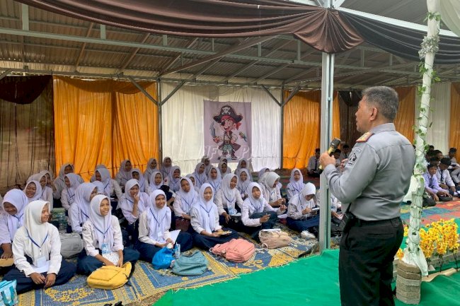 MPLS, Kalapas Narkotika Muara Sabak Ajak Siswa Baru Jauhi Narkoba