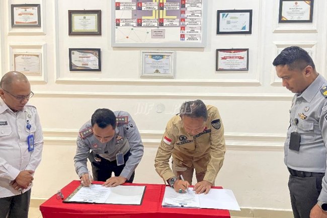 Sinergi Berantas Narkoba, LPKA Muara Bulian & BNNK Batang Hari Teken Kerja Sama