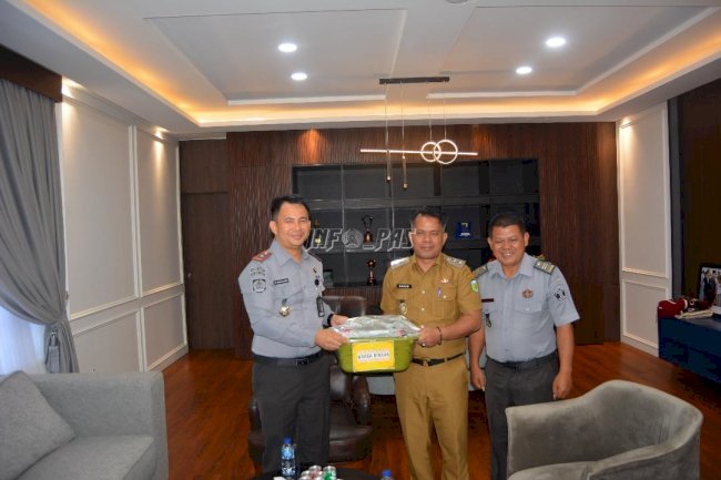 Warga Binaan Berdaya, Hasil Panen Lapas Muara Tebo Diterima Wakil Bupati